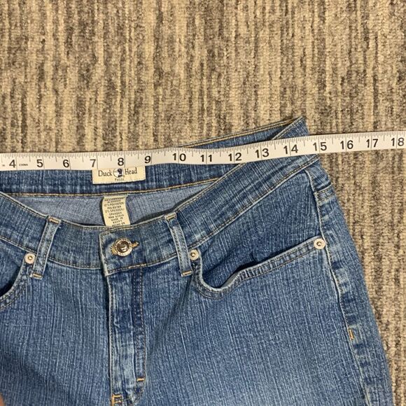 Vintage Duck Head Petite Women's 10P Light Wash Bootcut Jeans Baggy - Picture 5 of 7